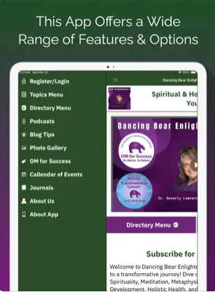 DBEA App directory screen